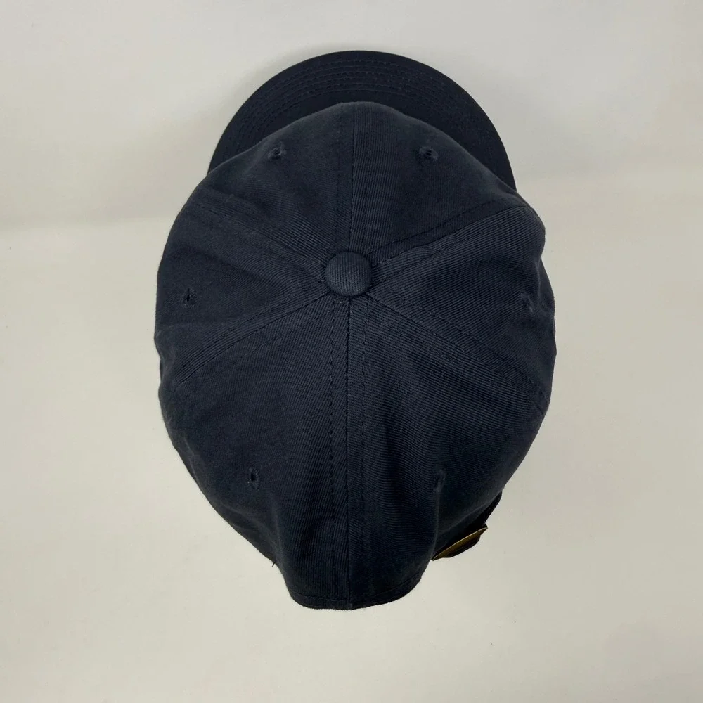 Poncho Outdoors Made For The Outdoors Navy Blue Cotton Dad Hat Baseball Cap